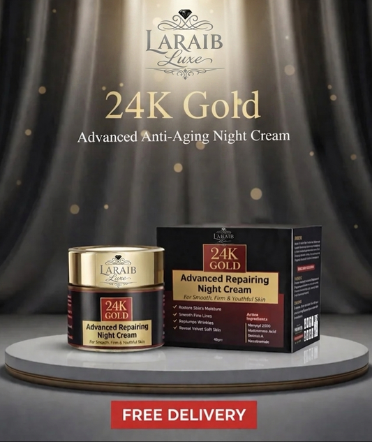 Laraib Luxe 24K Gold Advanced Anti-Aging Night Cream
