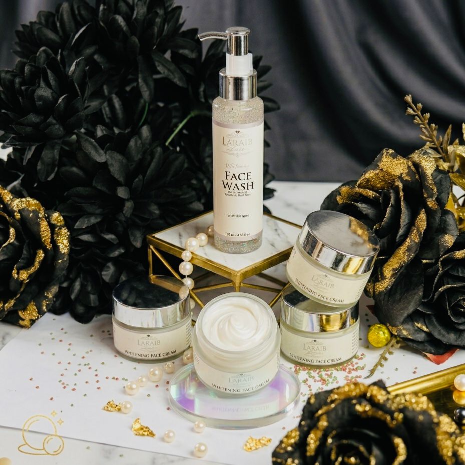 Laraib Luxe Whitening Face Wash & Cream Combo – Acne Care & Glow Formula